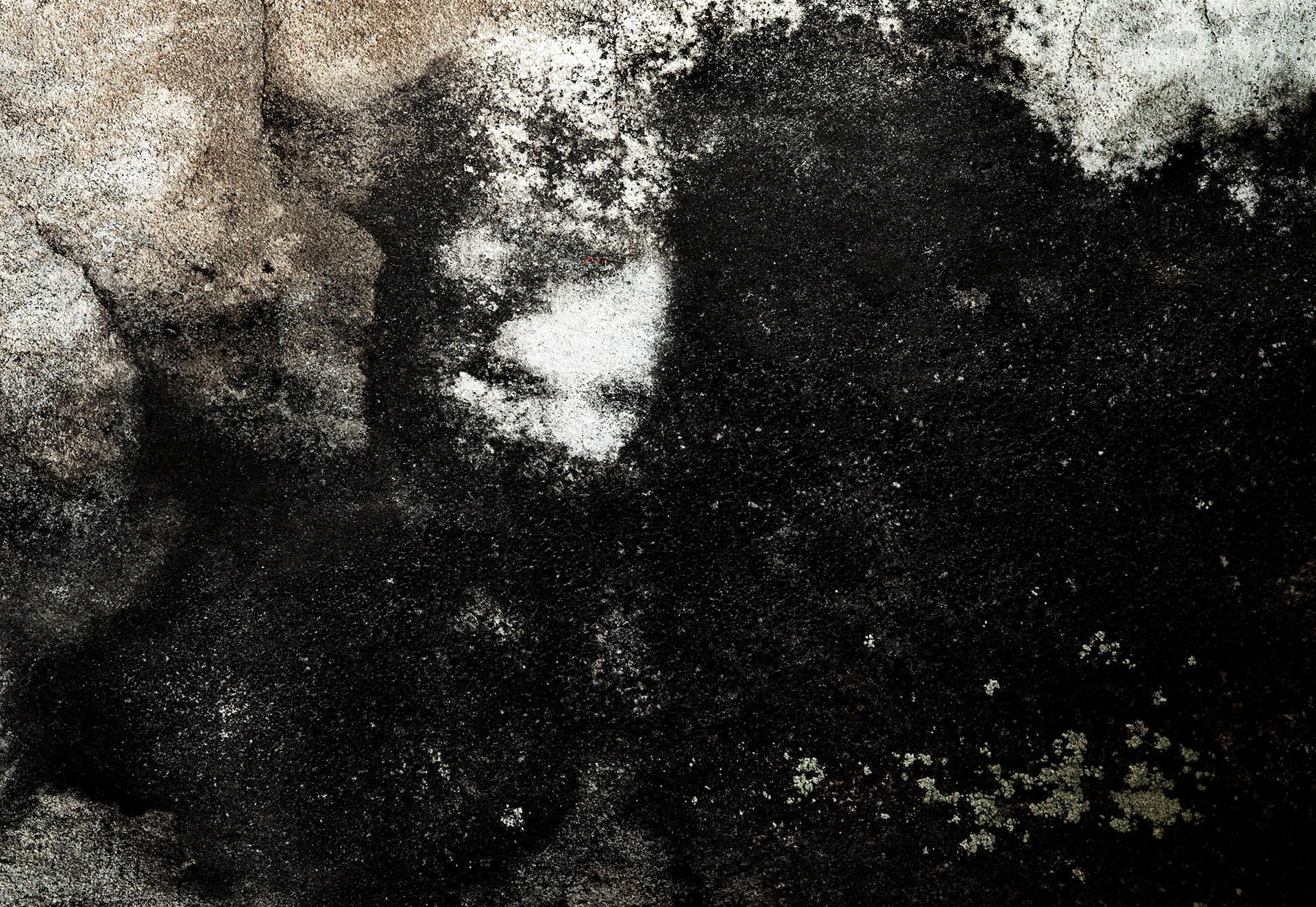 Woman in black